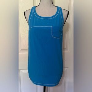 lululemon athletica Blue Tank Activewear Top No size/ tag Razorback Medium